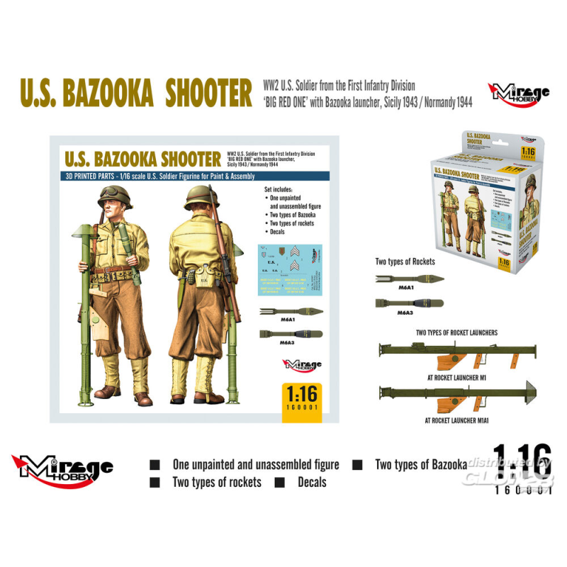 US BAZOOKA SHOOTER MIRAGE HOBBY