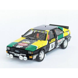 AUDI QUATTRO 14 MICHELE MOUTON/FABRIZIA PONS RALLYE DES 1000 LACS 1981 Die cast 