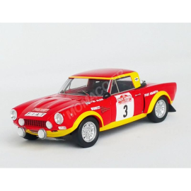 FIAT 124 ABARTH 3 MARKKU ALEN/ILKKA KIVIMÄKI SANREMO RALLY 1974 Die cast 