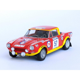 FIAT 124 ABARTH RALLYE 57 MARKETTA OKSALA / TETTU AHO RALLY OF FINLAND (1000 LAKES) 1982 Die cast 