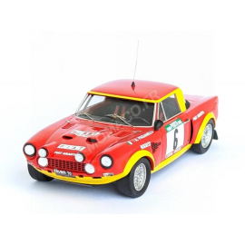 FIAT 124 ABARTH RALLYE 6 ALCIDE PAGANELLI/NINI RUSSO RALLYE DU PORTUGAL 1975 Die cast 