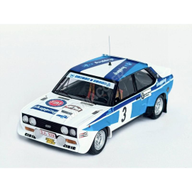 FIAT 131 ABARTH 3 DIDI/ANDRE PAULY RALLYE DES ARDENNES 1980 Die cast 