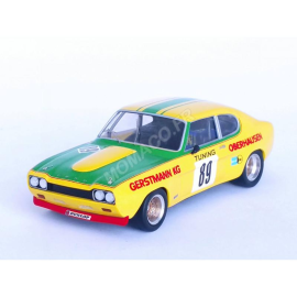 FORD CAPRI RS2600 89 WERNER CHRISTMANN NÜRBURGRING 1972 2ND Die cast 