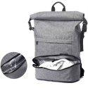 Grey PC Backpack Bag