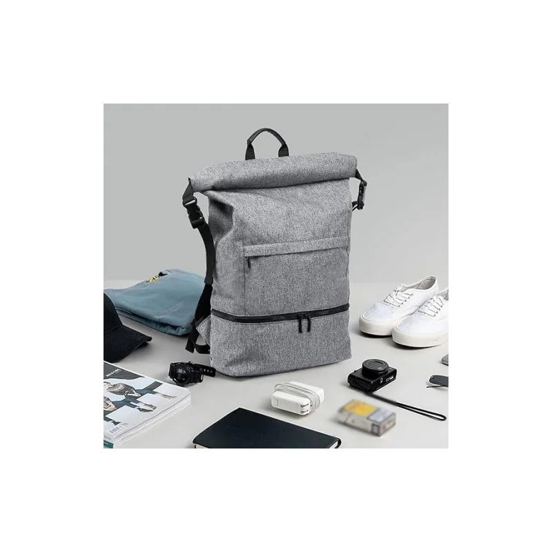 Grey PC Backpack MNS