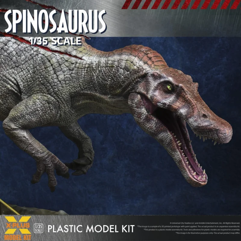 Jurassic Park 3 Spinosaurus Model Kit Re-run