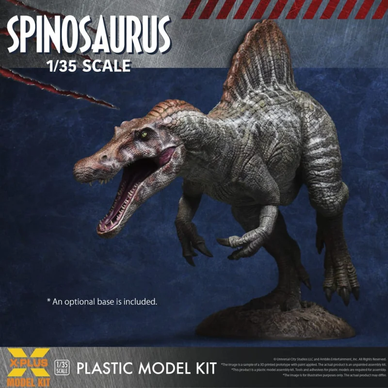 Jurassic Park 3 Spinosaurus Model Kit Re-run