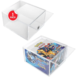 EVORETRO - Pokemon booster box with sliding lid anti-UV 4.0MM 