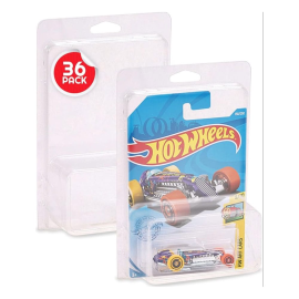 Hot Wheels pack 36 protection for blister packs (Long Card Mainline) 