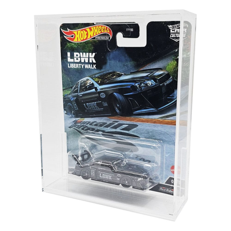 Hot Wheels 2 Pack Premium Acrylic Protective Boxes 