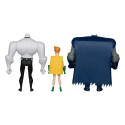 The New Batman Adventures pack 3 DC Direct Legends of the Dark Knight figures (Gold Label) 13 cm