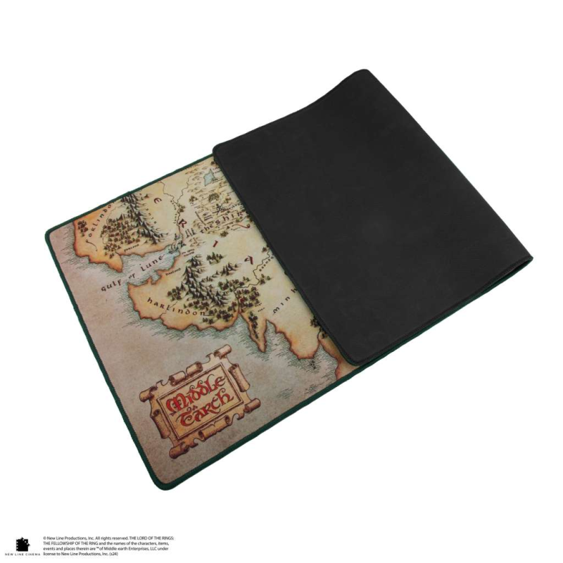 Lord Of The Rings Middle Earth Map Desk Mat Cinereplicas