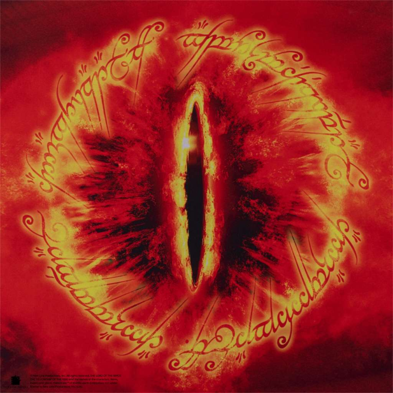 CO-102962 Lord Of The Rings Sauron's Eye Desk Mat