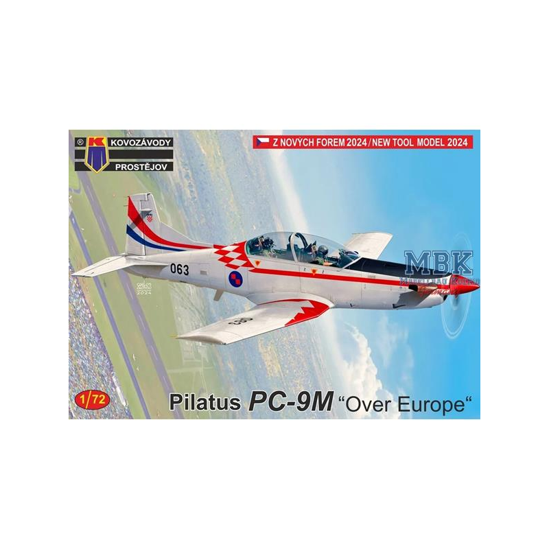 Pilatus PC-9M "Over Europe" Model kit 