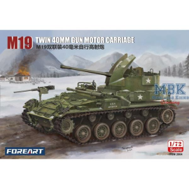 M19 Twin 40mm Gun Motor Carriage Model kit 