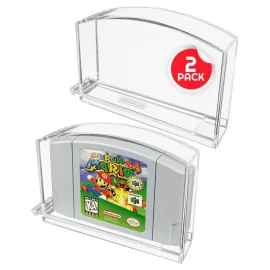 EVORETRO - PREMIUM Acrylic Case for N64 Cartridge pack of 2 