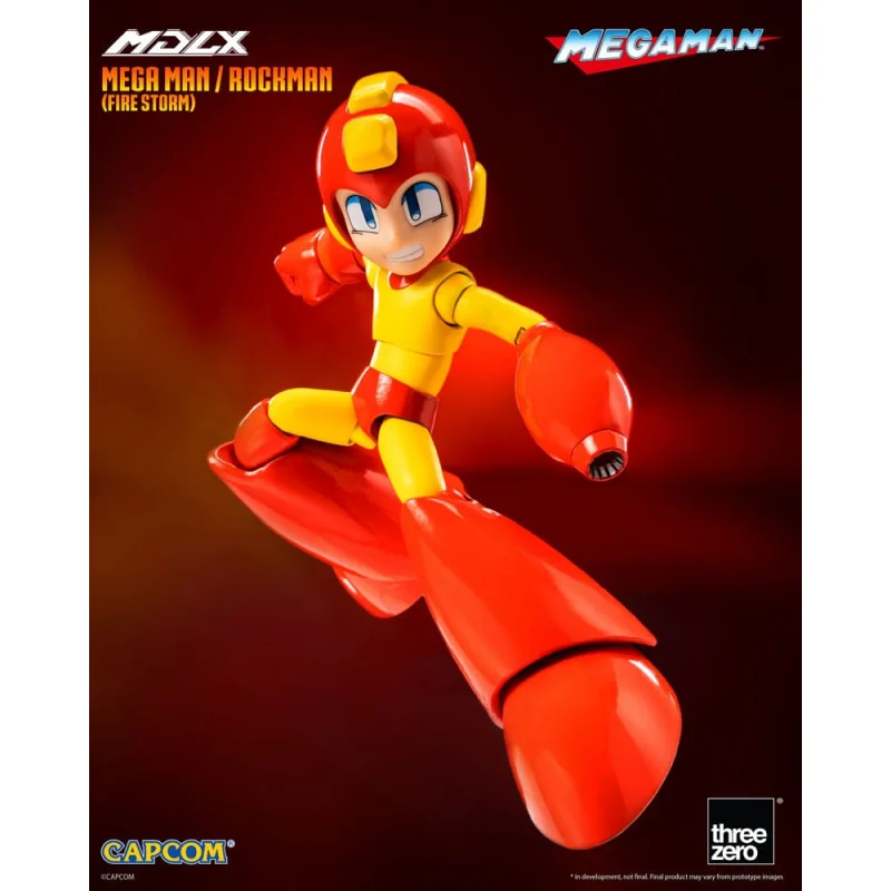 Mega Man figure MDLX Mega Man / Rockman (Fire Storm) 10 cm ThreeZero