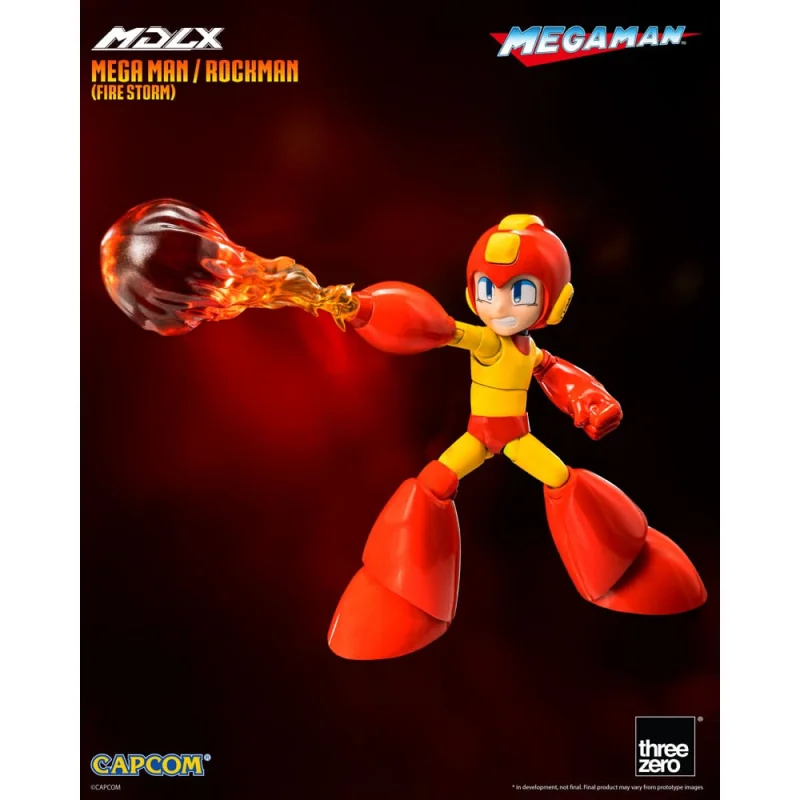 Mega Man figure MDLX Mega Man / Rockman (Fire Storm) 10 cm