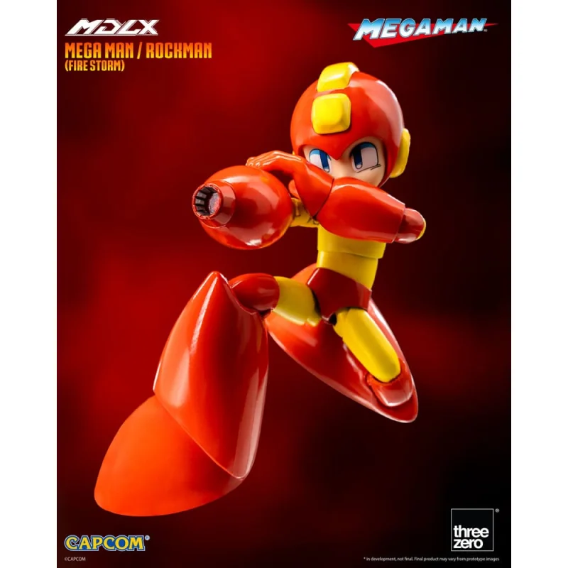 Mega Man figure MDLX Mega Man / Rockman (Fire Storm) 10 cm