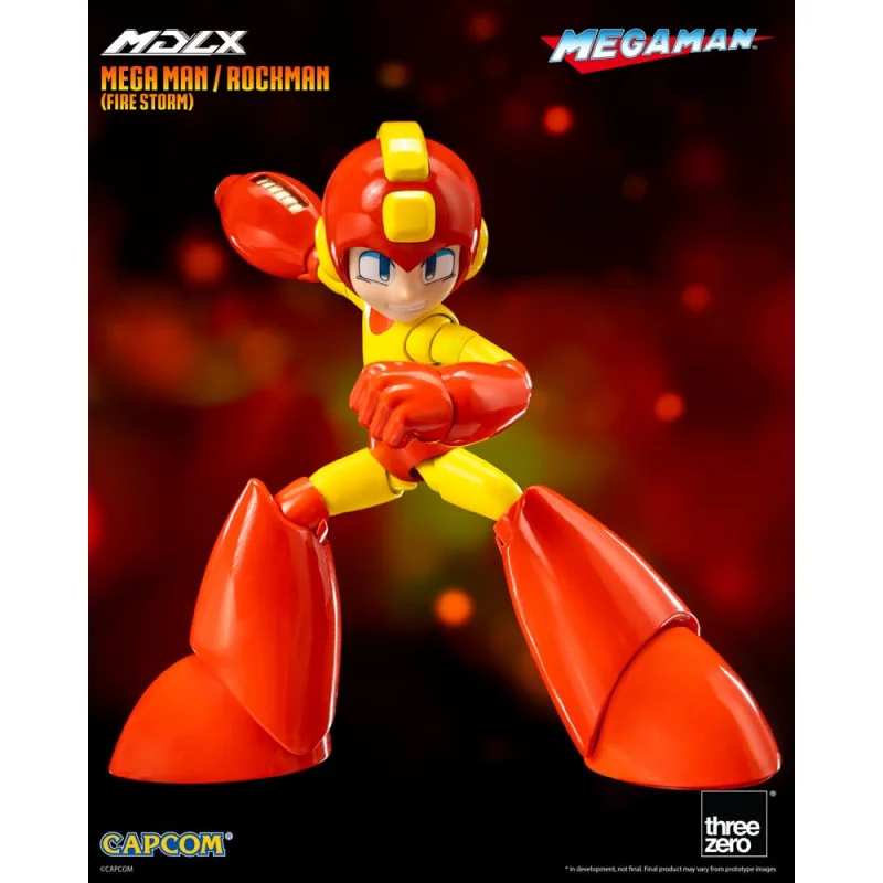 Mega Man figure MDLX Mega Man / Rockman (Fire Storm) 10 cm