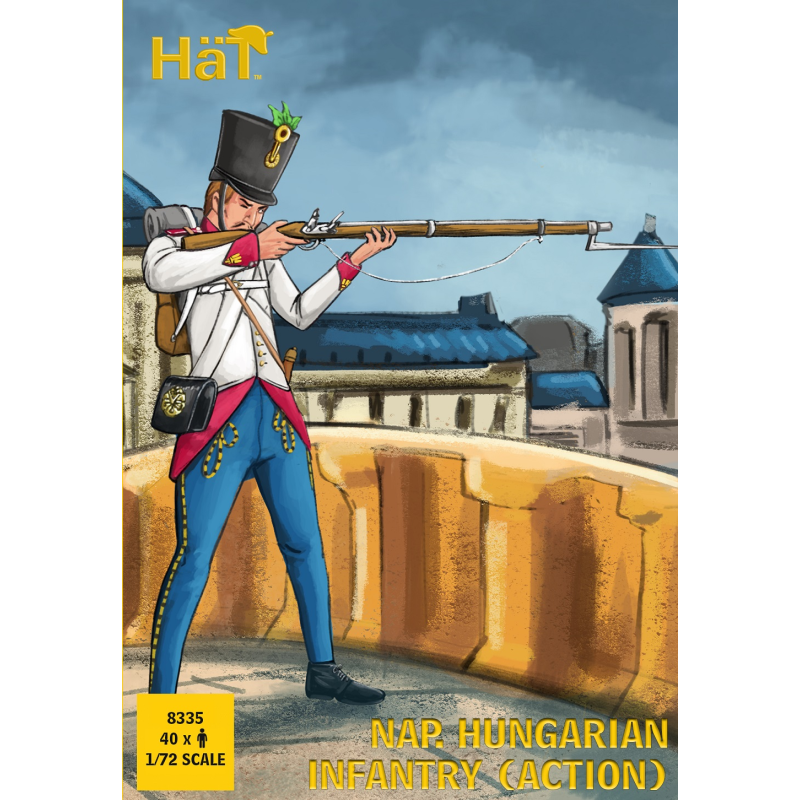 NEW SET! Napoleonic Hungarian Infantry (IN Action) Figures 