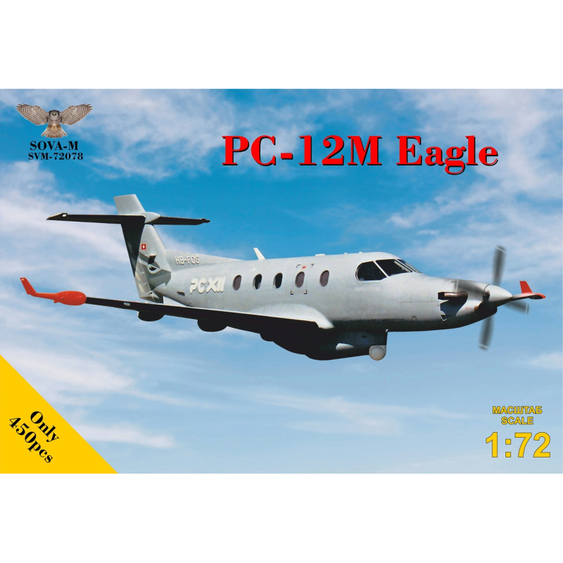 PC-12M 'Eagle' utility turboprop aircraftBox c Model kit 