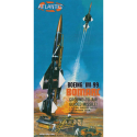 Boeing IM-99 Bomarc missile aircraft plastic model with launch pad 1:56 Airplane model kit