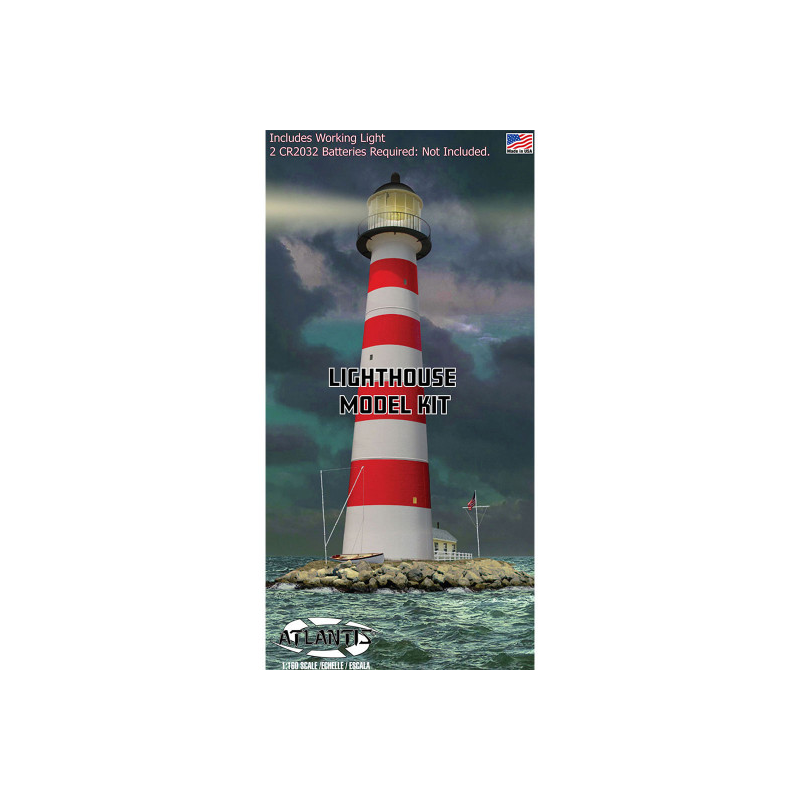 Plastic model building Lighthouse with lighting 1:160 Architecture model kit