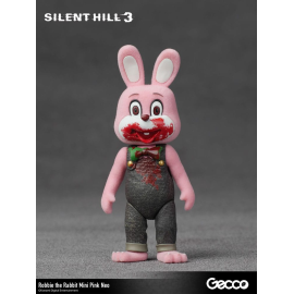 Silent Hill 3 mini figure Robbie the Rabbit Mini Pink Neo Version 10 cm Figurine 