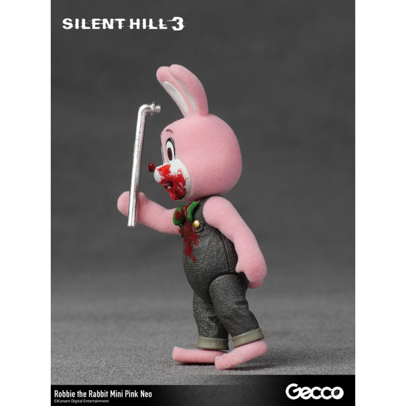 Silent Hill 3 mini figure Robbie the Rabbit Mini Pink Neo Version 10 cm Figurines