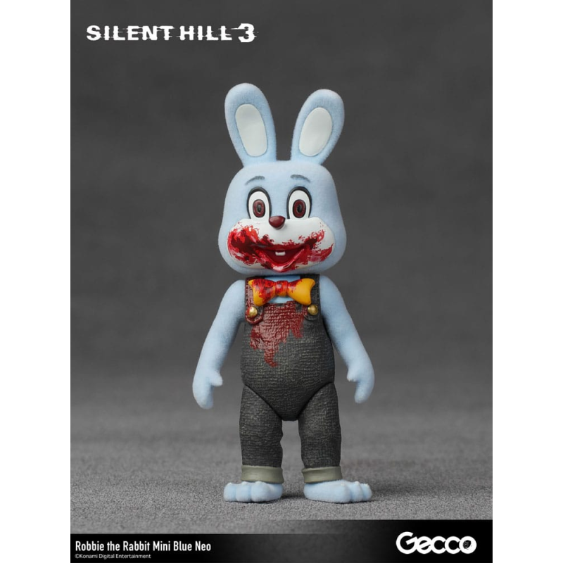 Silent Hill 3 mini figure Robbie the Rabbit Mini Blue Neo Version 10 cm Figurine 