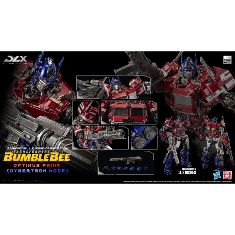 Transformers Bumblebee - Deluxe Optimus Prime Cybertron Mode Figurine 