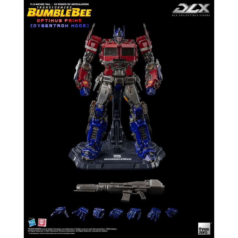 Transformers Bumblebee - Deluxe Optimus Prime Cybertron Mode Figurines