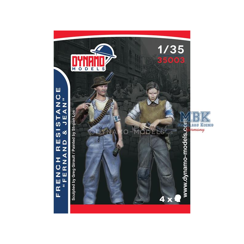 Vive la France - French resistance set Figures 