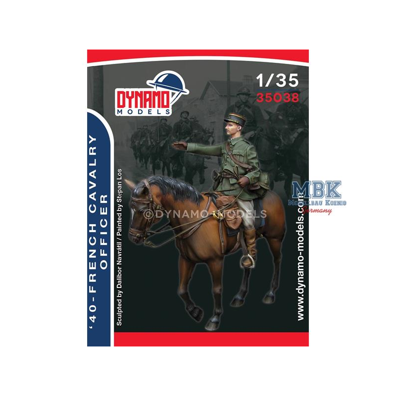 1940 - French cavalry Officer Figures 