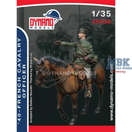 1940 - French cavalry Officer Figures 