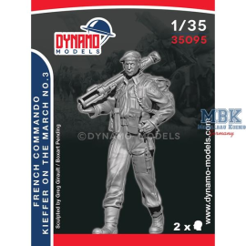 French Commando Kieffer Marching No.3 Figures 