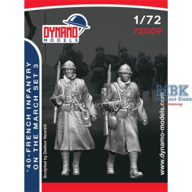 French Infantry On The March - 3 - 1:72 Figures 