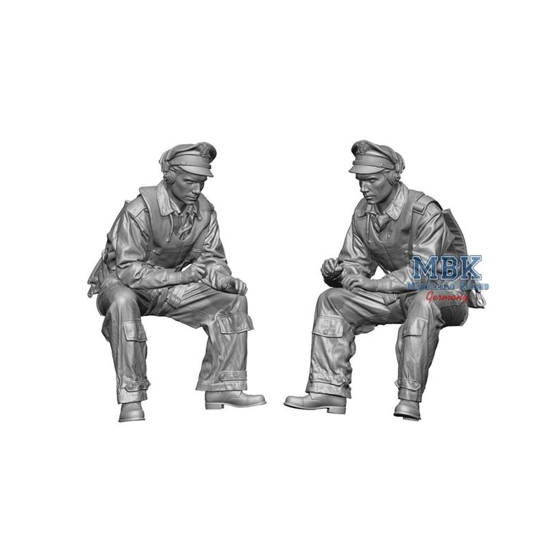 WW2 US Bomber Navigator 1:72 Figures 