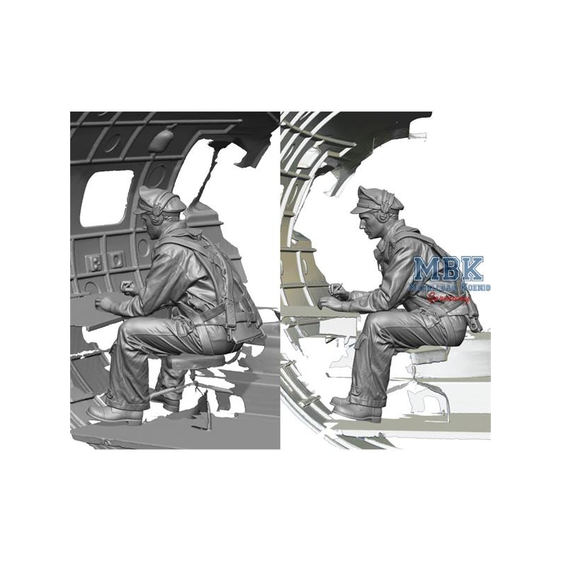 WW2 US Bomber Navigator 1:72 Historical figures