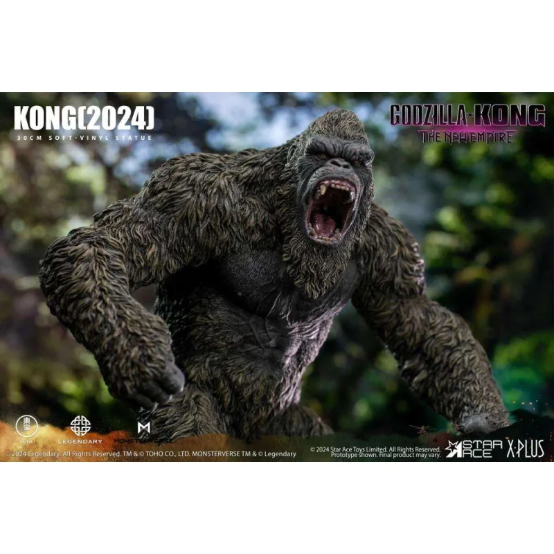 Godzilla X Kong Kong Soft Vinyl Normal Statue Figurines