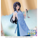 SEGA44379 Rascal Does Not Dream of Bunny Girl Senpai Luminasta PVC statuette Mai Sakurajima Apron 14 cm