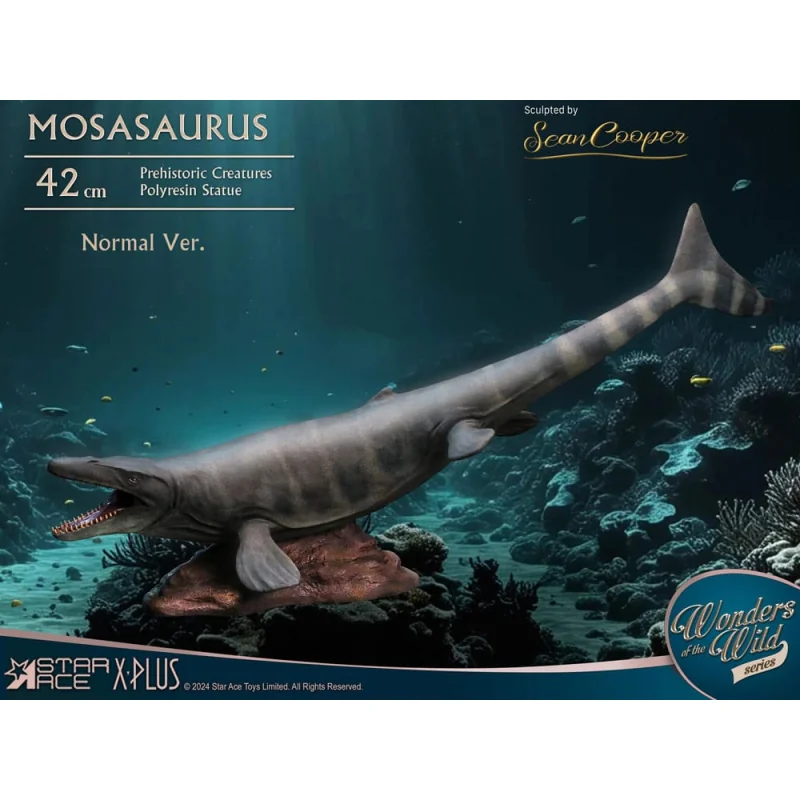 Wonders of the Wild Mosasaurus statuette (NX) 42 cm Figurine 