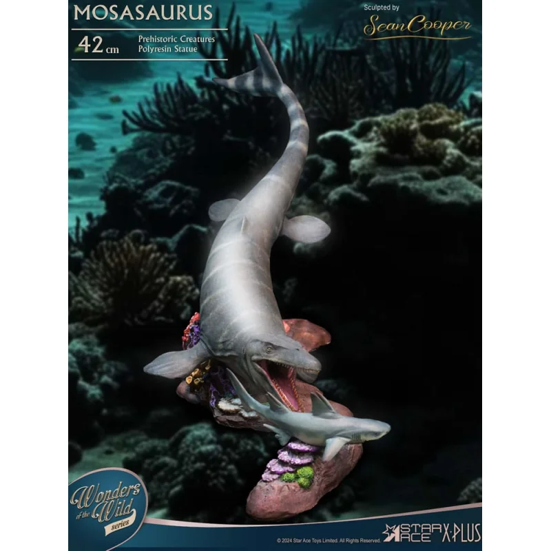 Wonders of the Wild Mosasaurus statuette (Deluxe) 42 cm Star Ace Toys