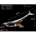 Wonders of the Wild Mosasaurus statuette (Deluxe) 42 cm