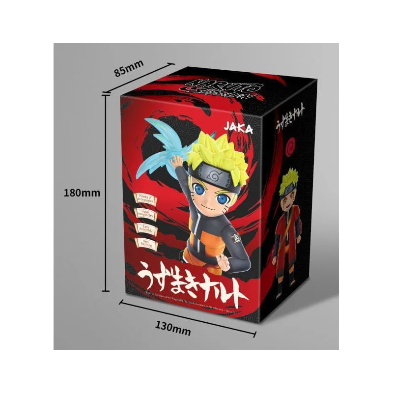 Naruto Figure Plastic Model Kit Naruto Uzumaki 12 cm Minix