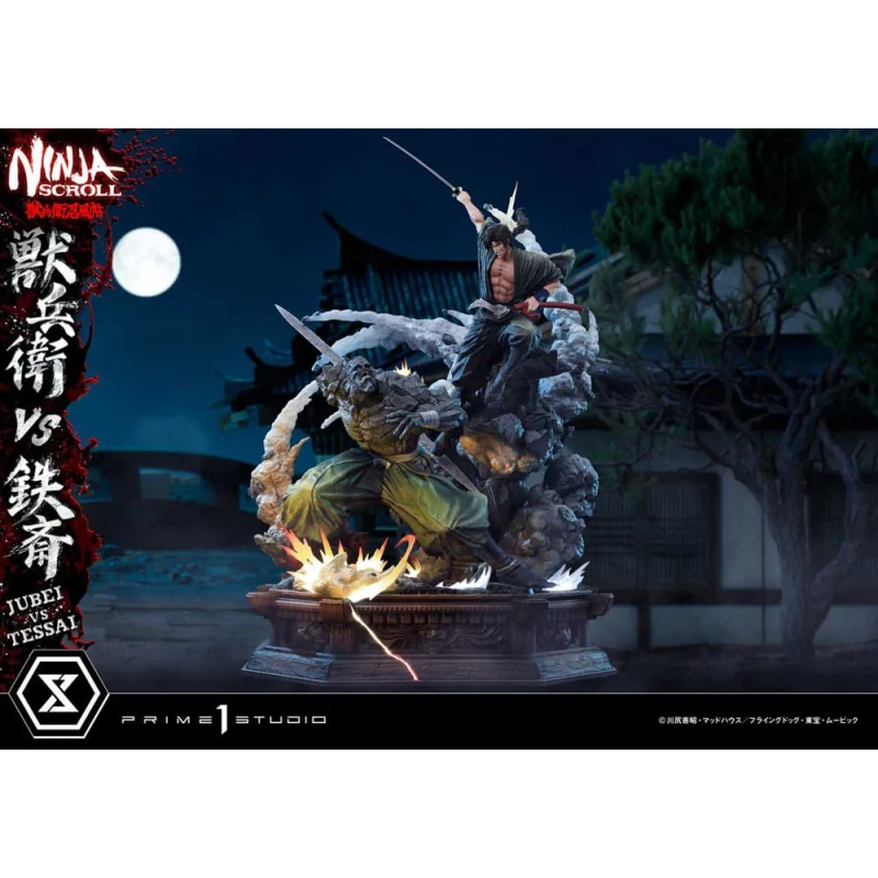 Ninja Scroll statuette Ultimate Premium Masterline Series 1/4 Jubei Versus Testa 101 cm Prime 1 Studio