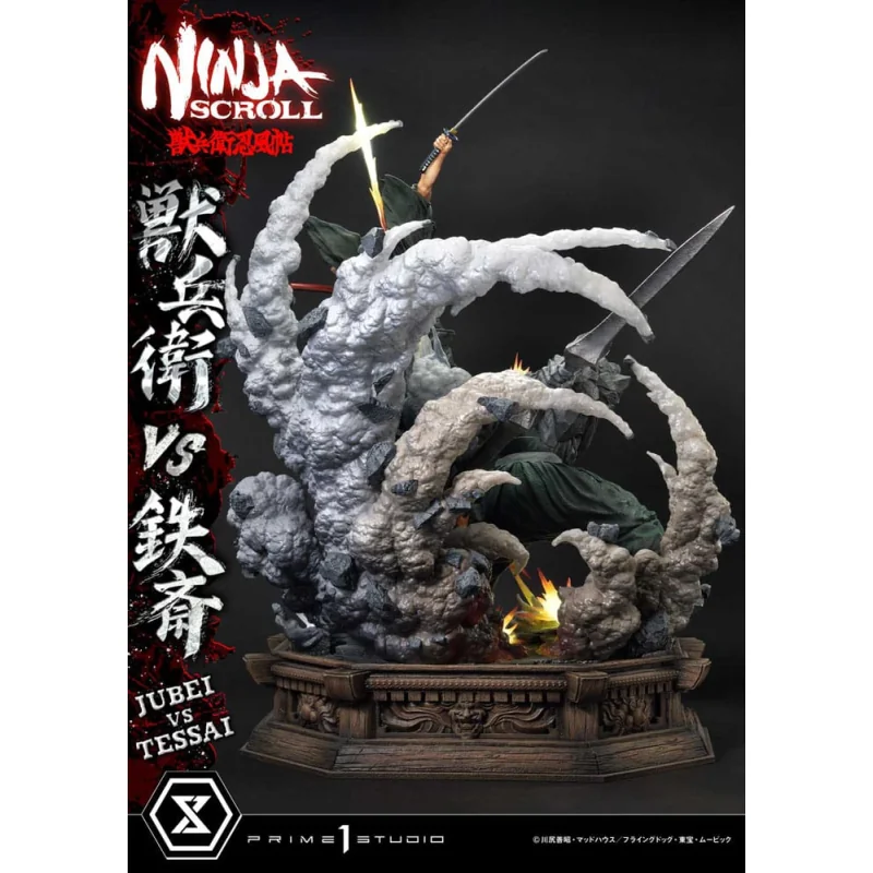 Ninja Scroll statuette Ultimate Premium Masterline Series 1/4 Jubei Versus Testa 101 cm