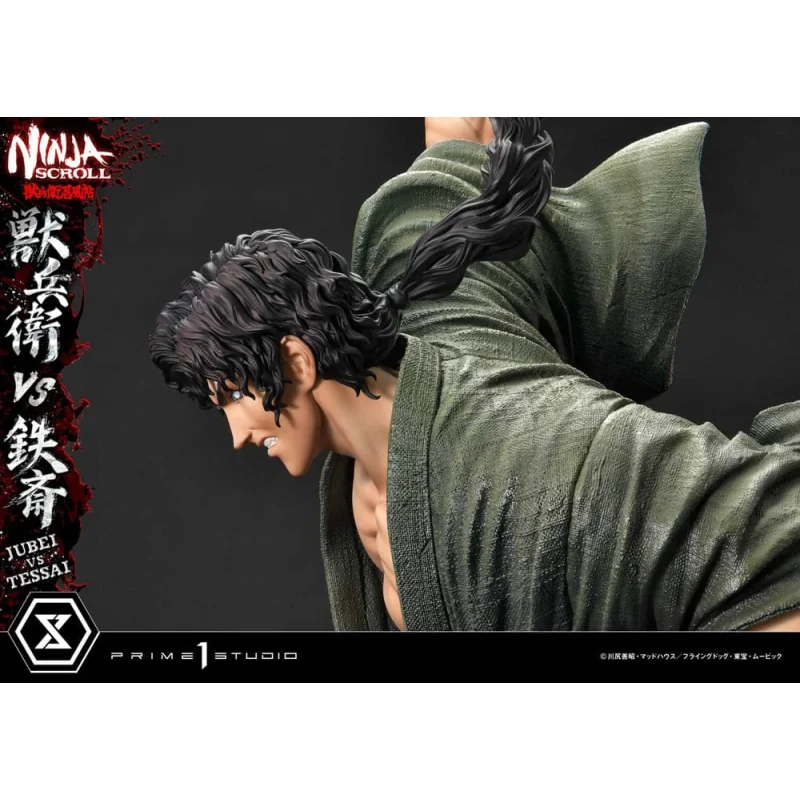 Ninja Scroll statuette Ultimate Premium Masterline Series 1/4 Jubei Versus Testa 101 cm