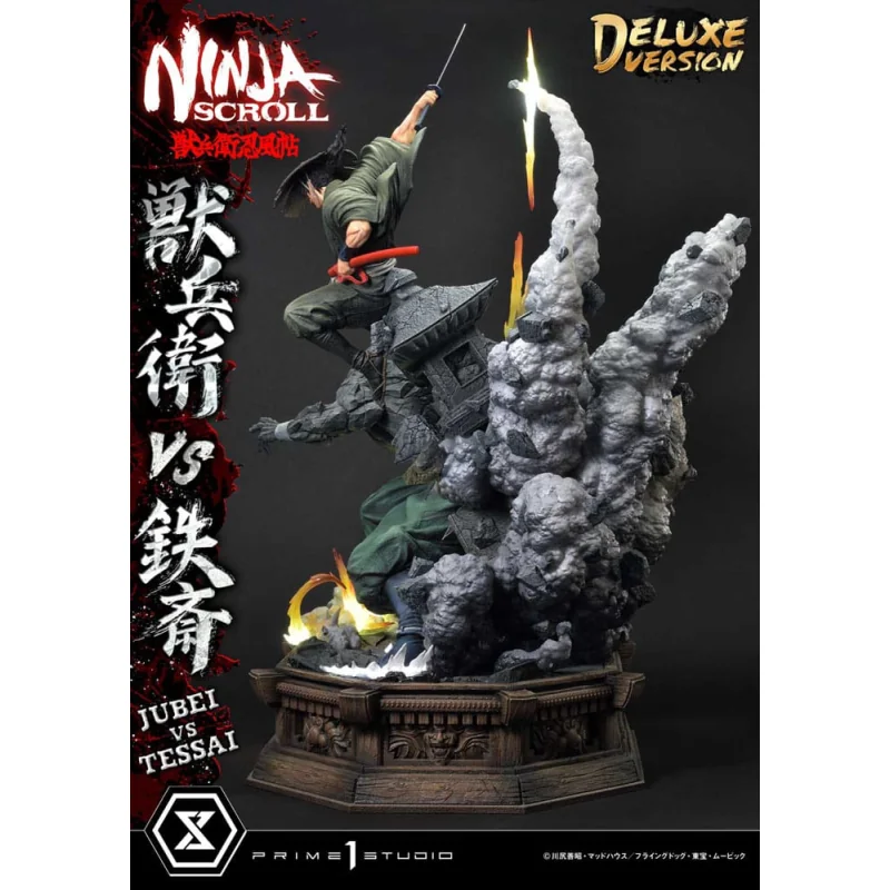 Ninja Scroll Statue Ultimate Premium Masterline Series 1/4 Jubei Versus Test Deluxe Version 101 cm